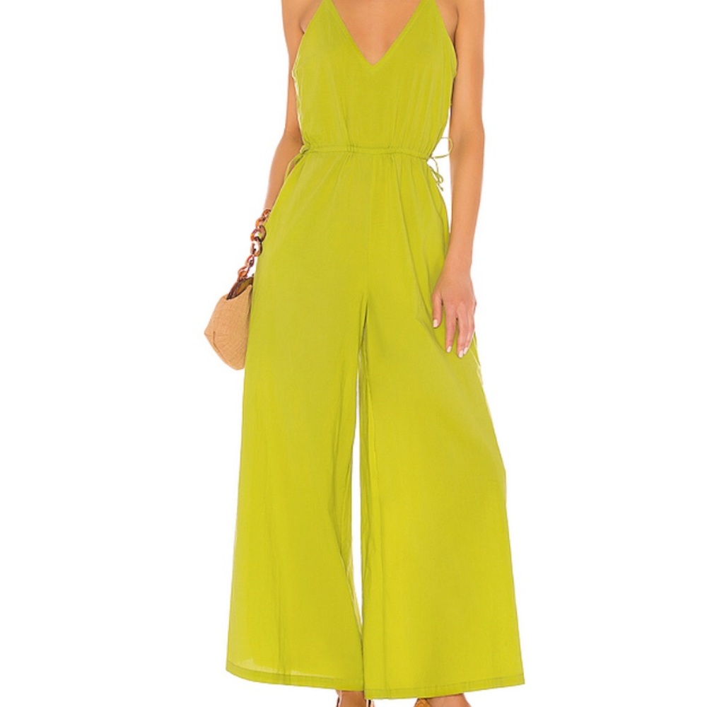 NWT Cleobella Melody Jumpsuit Citron